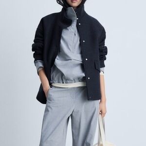 Mango Black Teddy Jacket